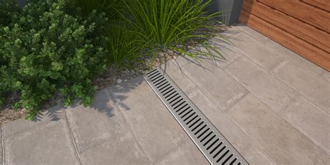 easy drain channel and grate